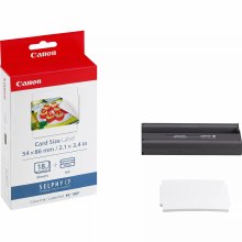 Canon KC-18IF Ink/Paper Set Credit Card Size - 18 Stickers
