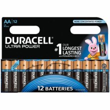 Duracell AAA Ultra Power MN2400 Alkaline Batteries (Pack of 12)