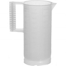 Paterson Plastic Beaker (Ounce and Metric Graduations)- 1 Litre