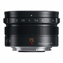 Panasonic H-X 15mm F1.7 Asph. D Black Lens