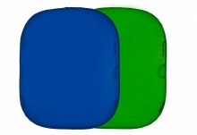 Lastolite Plain Collapsible 1.8 x 2.15m ChromaBlue / ChromaGreen