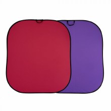 Lastolite Plain Collapsible 1.8 x 2.15m Purple/Red