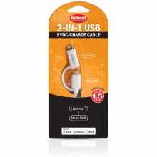 Hahnel 2 In 1 USB Sync Charge Cable Hahnel 2 In 1 USB Sync Charge Cable
