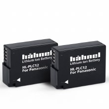 Hahnel HL-PLC12 Battery Twin Pack Replacement for Panasonic DMW-BLC12