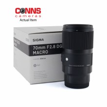 Sigma 70mm F2.8 DG Macro Art Camera Lens for Sony E-mount (USED)