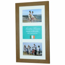 Timeless 3 Photo Frame 6x4 Oak