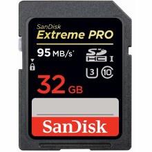 SanDisk 32GB SDHC Extreme PRO UHS-I 95MB/s Card