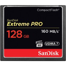 Sandisk 128GB CompactFlash (CF) Extreme Pro 160MB/s Card