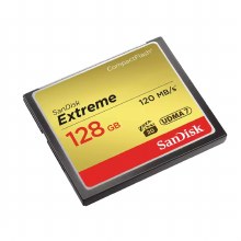 Sandisk 128GB CompactFlash (CF) Extreme 120MB/s Card