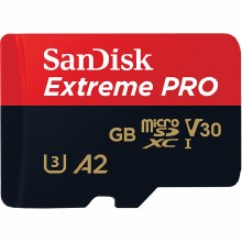 SanDisk  64GB microSDXC Extreme PRO UHS-I 170MB/s Card