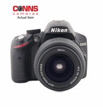 Nikon D3200 Black With AF-S 18-55mm F3.5-5.6 DX VR II (USED)