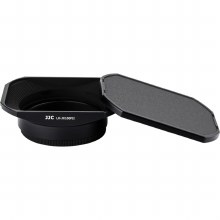 JJC LH-JX100FII Black Lens Hood Replaces FUJI. LH-X100 Lens Hood & AR-X100 Adapter Ring