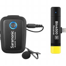 Saramonic Blink 500 B3 Dual-Channel Wireless System with 1 Lavalier Microphone