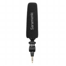 Saramonic SmartMic5S Unidirectional Micro-Shotgun Microphone with 3.5mm TRRS Output for Smartphones, Tablets, Computers and more with a 3.5mm Headphone Port