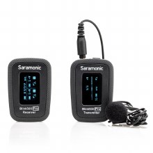 Saramonic Blink 500 Pro B1 Dual-Channel Wireless System with 1 Lavalier Microphone