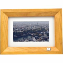 KODAK  7" Digital Photo Frame - Wood