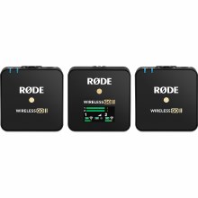 Rode Wireless GO II  Dual Microphone System (Black)