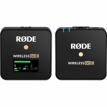 Rode Wireless GO II Wireless Single Microphone (Black)