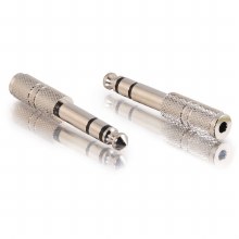 Cables2Go 6.3mm Stereo Male to 3.5mm Mono Female Adapter