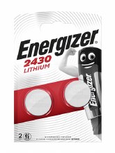 Energizer CR2430 Lithium x2 Electronic Batteries