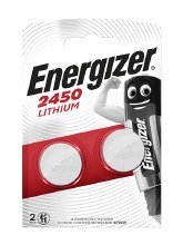 Energizer CR2450 Lithium x2 Electronic Batteries