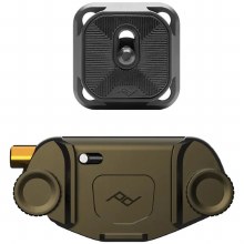 Peak Design Capture Clip Set v3 (Kelp) (clip with plate)