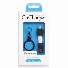 CulCharge Smallest Lightning to USB Cable for iPhone & iPad Apple Keychain