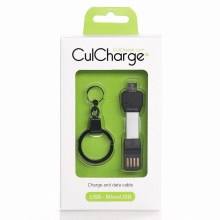 CulCharge Smallest MicroUSB to USB 2.0 Charge Cable Keychain