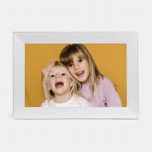 Aura Carver Sea Salt 10.1" 1.2K Digital Photo Frame