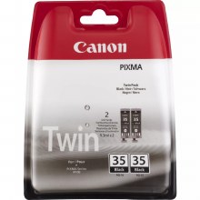 Canon PGI-35BK Black Ink Cartridges – Twin Pack