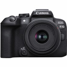 Canon EOS R10 Camera with RF-S 18-45mm IS STM Lens