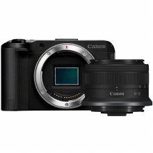 Canon EOS R50 V Black Camera with RF-S 10-18mm IS STM Lens Canon EOS R50 V Black Camera with RF-S 10-18mm IS STM Lens