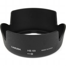 Caruba HB-69 Nikcon Lens Hood Black