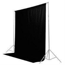 Caruba Background Cloth 3x6m Black