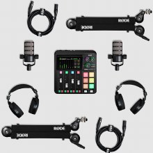 Rode RodeCaster Duo with 2-Person Podcast Bundle