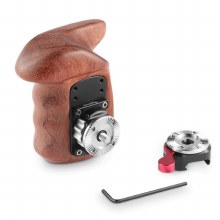 Additional picture of SmallRig Right Side Wooden Grip with NATO Mount 2117