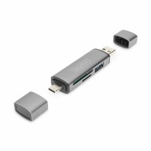 Additional picture of Digitus Dual Card Reader Hub USB-C / USB 3.0 OTG