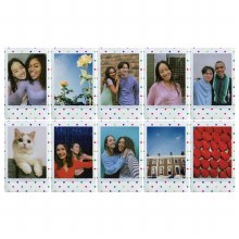 Additional picture of Fujifilm Instax Mini Colour Film with Candy Pop Border (10 Sheets)