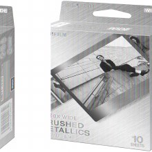 Additional picture of Fujifilm Instax Wide Colour Film with Brushed Metallics Border (10 Sheets)