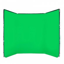 Additional picture of Manfrotto Chroma Key FX 4x2.9m Background Kit Green MLBG4301KG