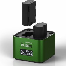 Additional picture of Hahnel ProCUBE2 Dual Battery Charger for Fujifilm