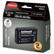 Additional picture of Hahnel HL-EL20/20A Battery Replacement for Nikon EN-EL20 / EN-EL20A