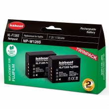 Additional picture of Hahnel HL-F126S Battery Twin Pack Replacement for Fujifilm NP-W126S