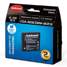 Additional picture of Hahnel HL-008/PE10 Battery replacement for Panasonic CGA-S008 / DMW-BCE10 / VW-VBJ10E, Leica BP-DC6, Ricoh DB-70