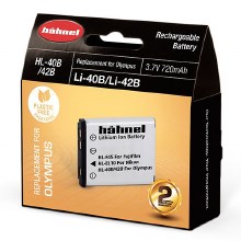 Additional picture of Hahnel HL-40B/42B Battery Replacement for Olympus / OM Digital Li-40B/Li-42B, Fujifilm NP-45, Nikon EN-EL10