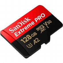 Additional picture of SanDisk  128GB microSDXC UHS-I Extreme PRO A2 U3 V30 Memory Card (200MB/s)