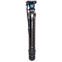 Additional picture of Benro Tortoise Carbon Fiber 2 Series Tripod System with S4Pro Video Head