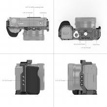 Additional picture of SmallRig Camera Cage with Grip for Sony ZV-E10