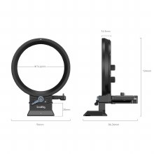 Additional picture of SmallRig 4300 Rotatable Horizontal-to-Vertical Mount Plate Kit for Canon EOS R6 Mark II, R6，R5，R5C