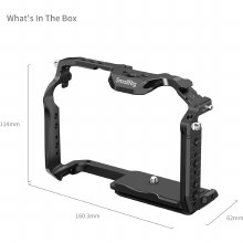 Additional picture of SmallRig 4824 HawkLock Quick Release Cage for Panasonic LUMIX GH7 / GH6